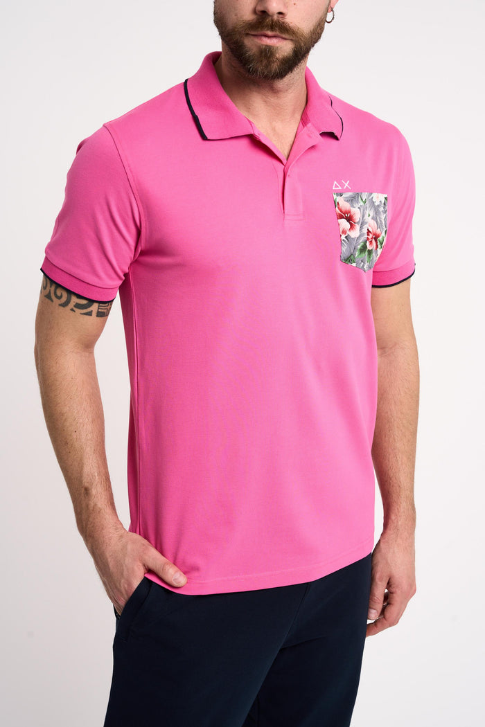 Polo fuxia uomo a3412720 - 3