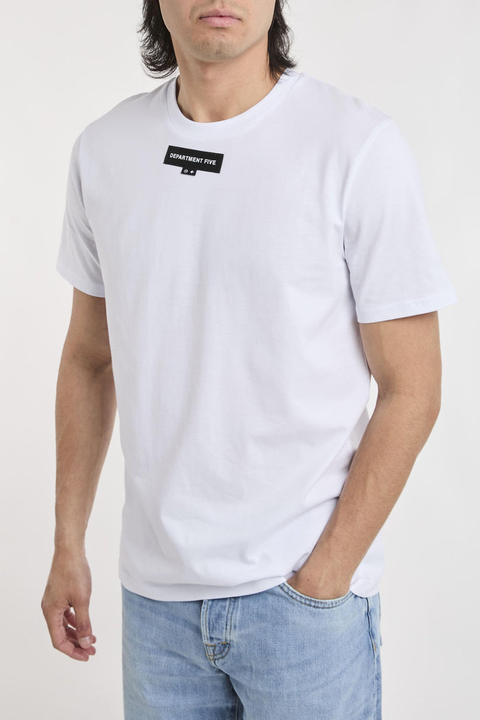 T-shirt bianco uomo ut5102jf0034a13001 - 3