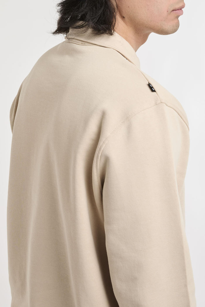 Felpa avorio uomo uf5162ff0026002 - 7