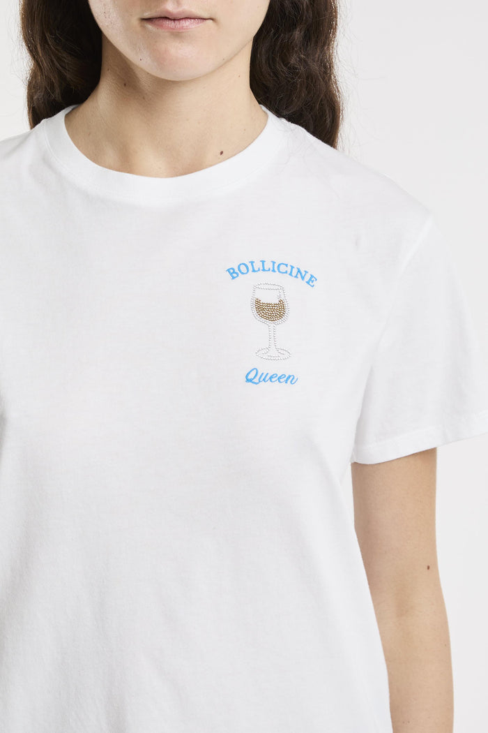 T-shirt bianca donna 03390h01n - 4