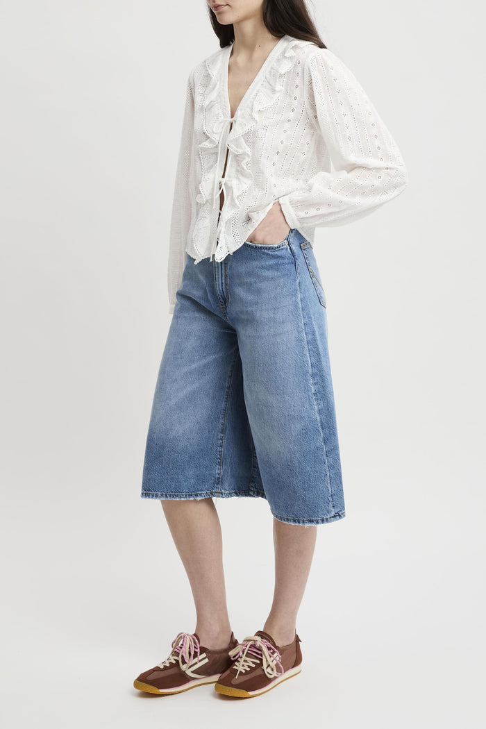 Top bianco donna evi000101449l01 - 4