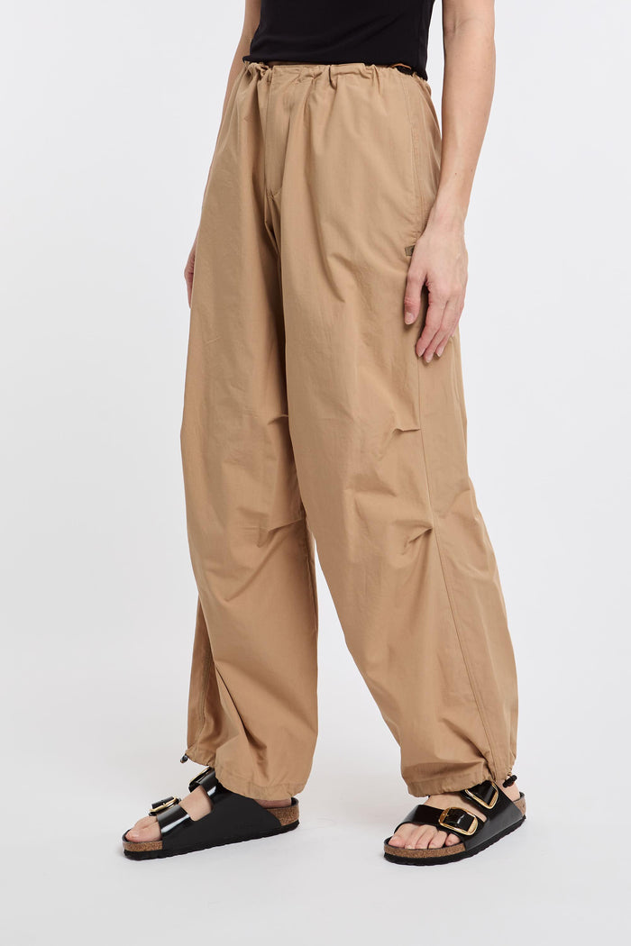 Pantalone in popeline con coulisse-2