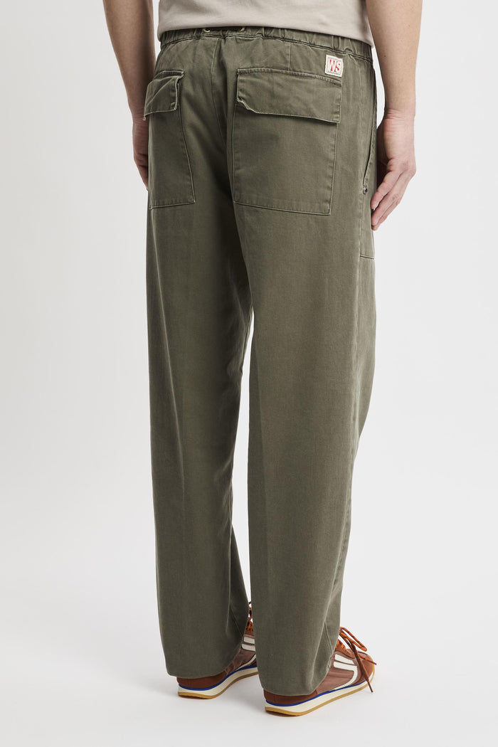 Pantalone verde uomo su67ta6327 - 5