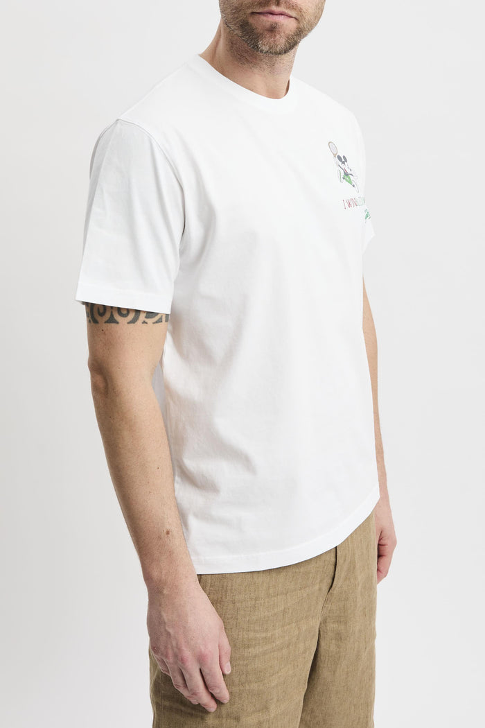 T-shirt bianca uomo pot000102728l01n - 5