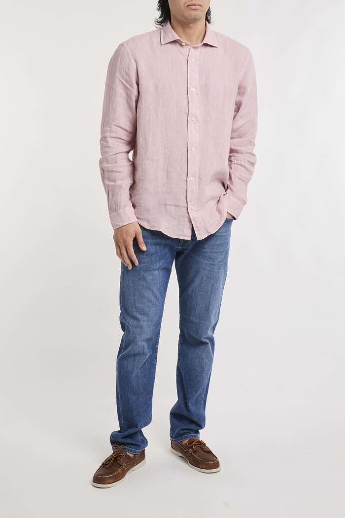 Camicia  uomo rvu099p4220569lychee - 8
