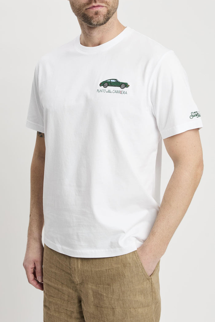 T-shirt white uomo pot000101n - 3