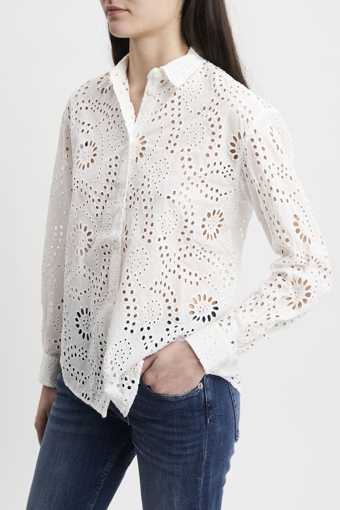 Camicia bianca donna mdh00101444l01 - 3