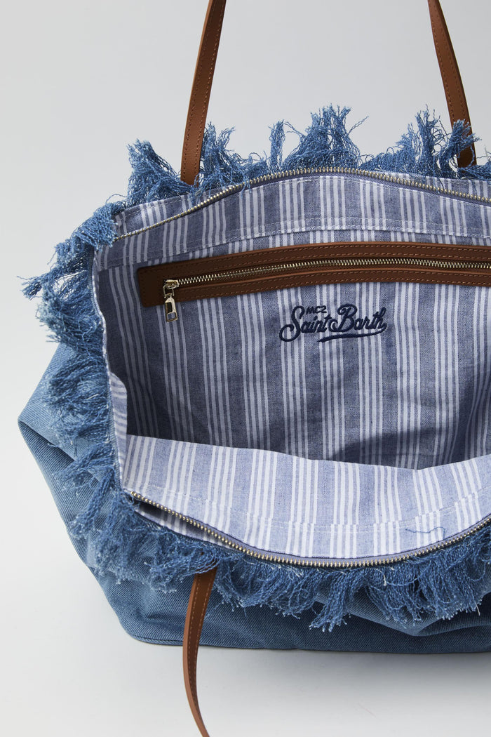 Borsa denim donna cbf000100436ld - 5