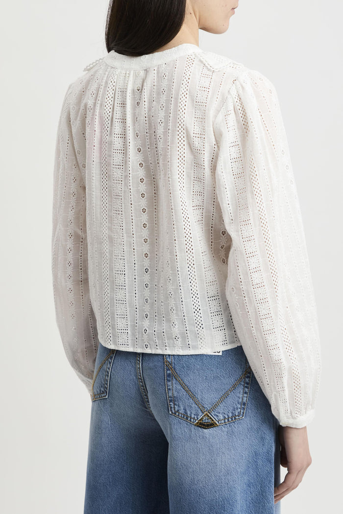 Top bianco donna evi000101449l01 - 5