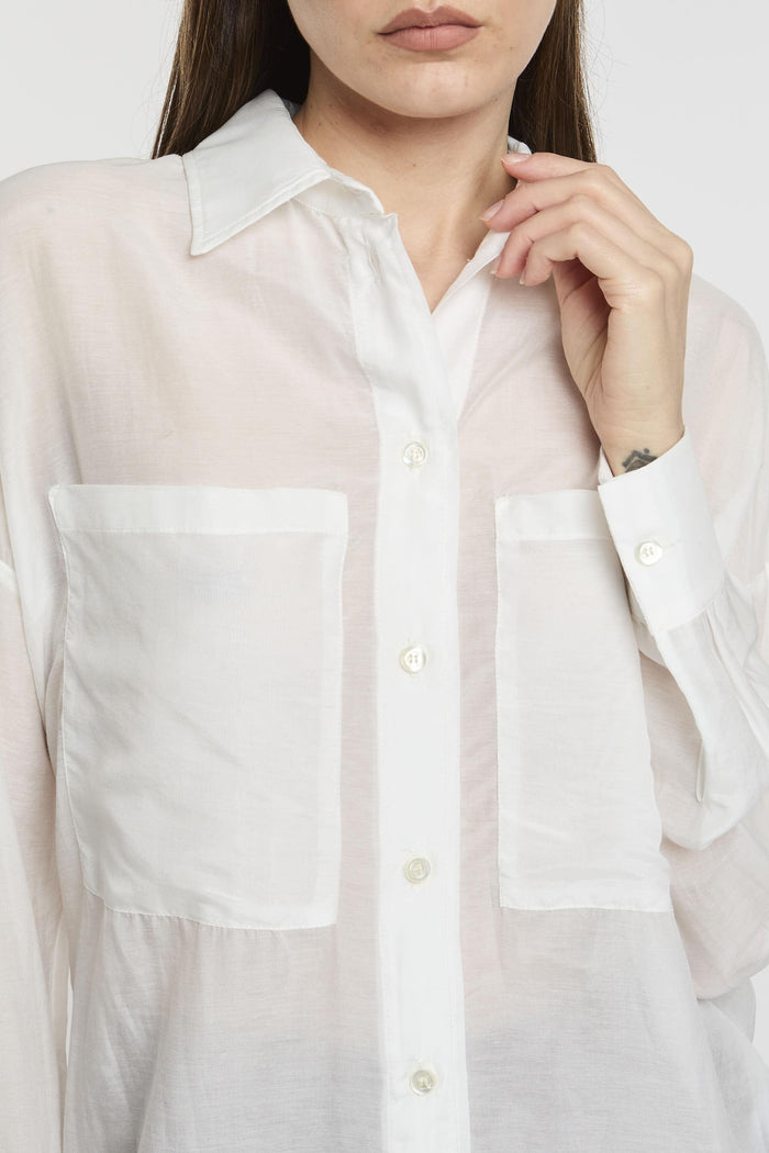 Camicia ivory donna i03a05-1 - 5