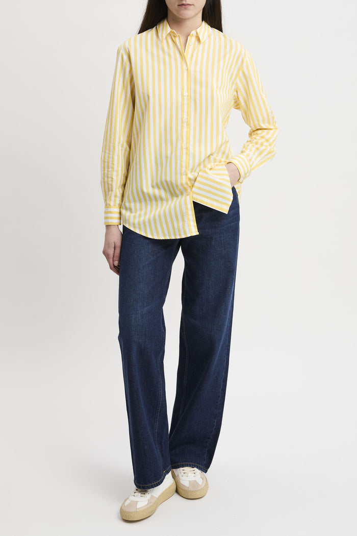 Camicia gialla donna brig00100846l92 - 4