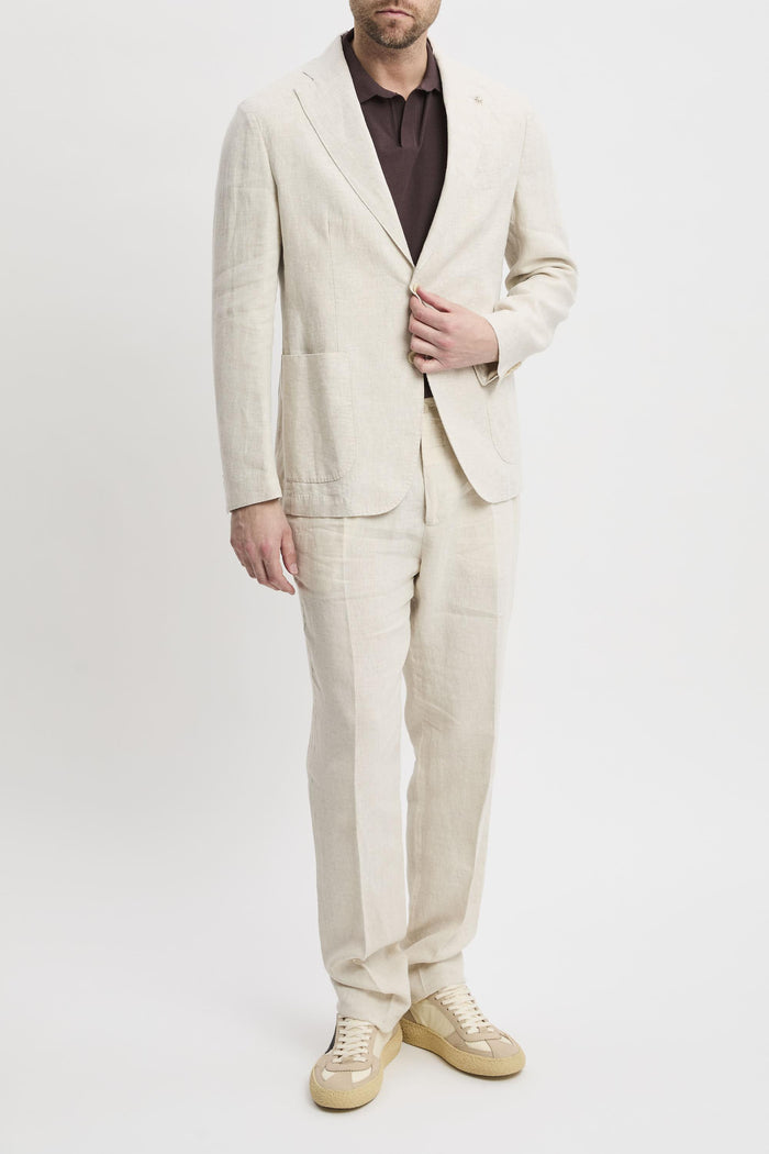 Abito beige uomo a3728l26314422 - 9
