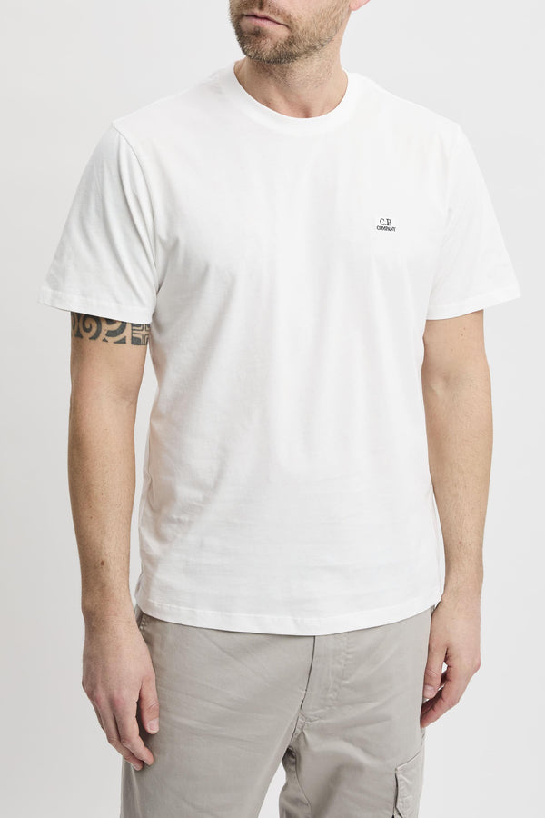 T-shirt logo in cotone