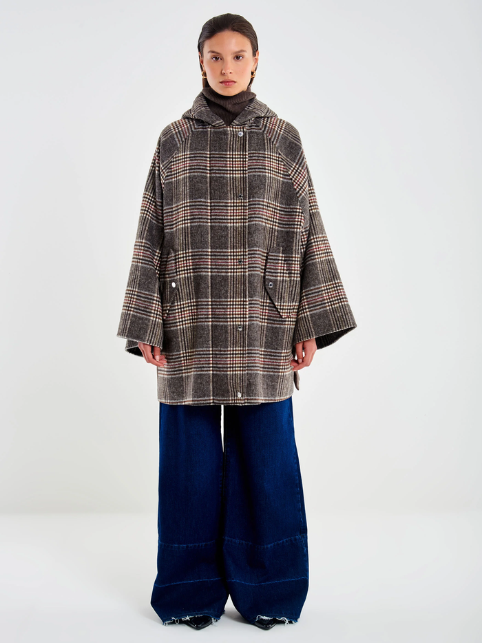 Trench cappa a quadri
