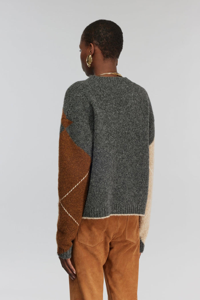 Maglia rombi donna f02rmb60 - 3