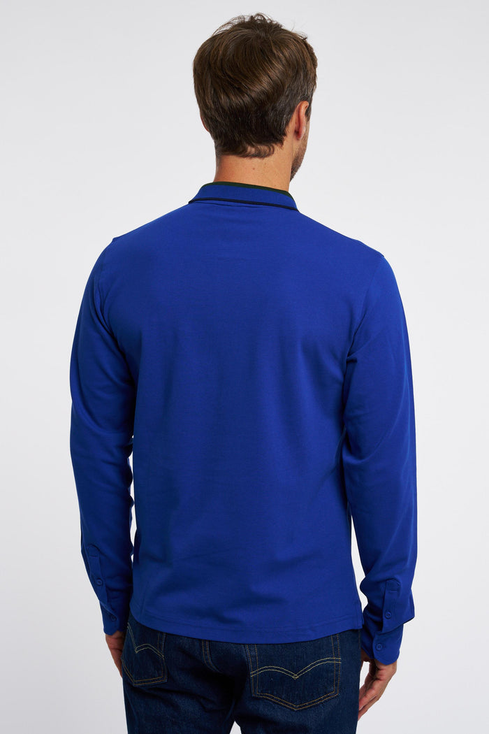 Polo blue profondo uomo a4310783 - 5