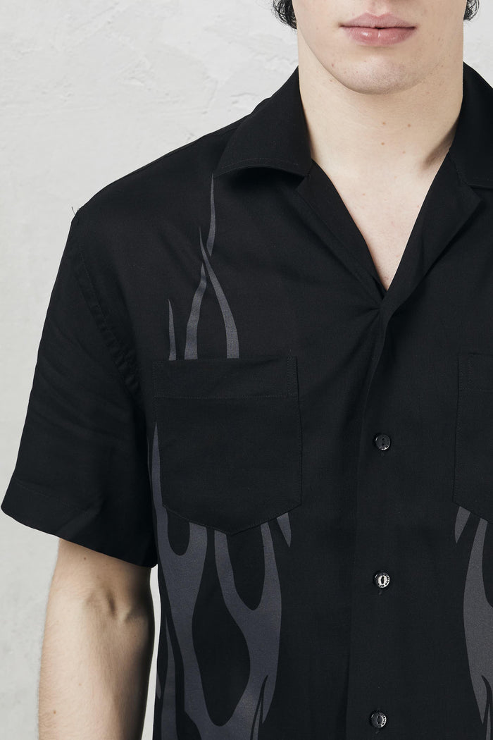 Camicia  uomo 00506black - 5