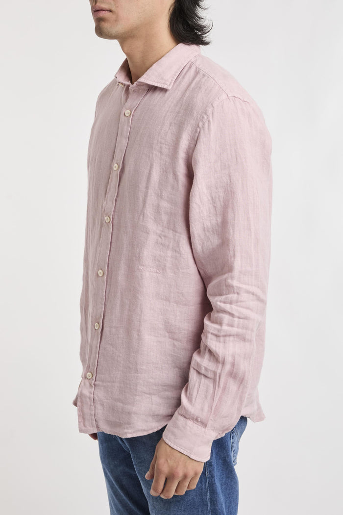 Camicia Pierce Riviera in lino dyed-2