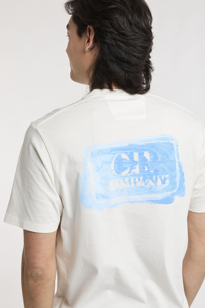 T-shirt white uomo ts143a-006586w103 - 5
