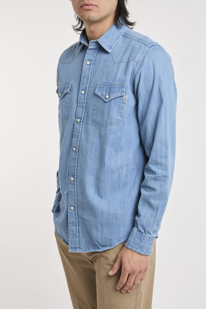 Camicia  uomo rru400cg340102denim - 4