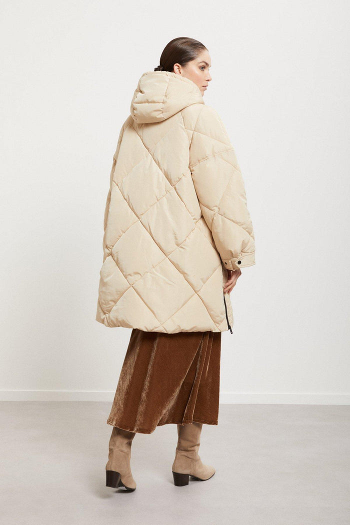 Piumino  donna og6043ecru - 5