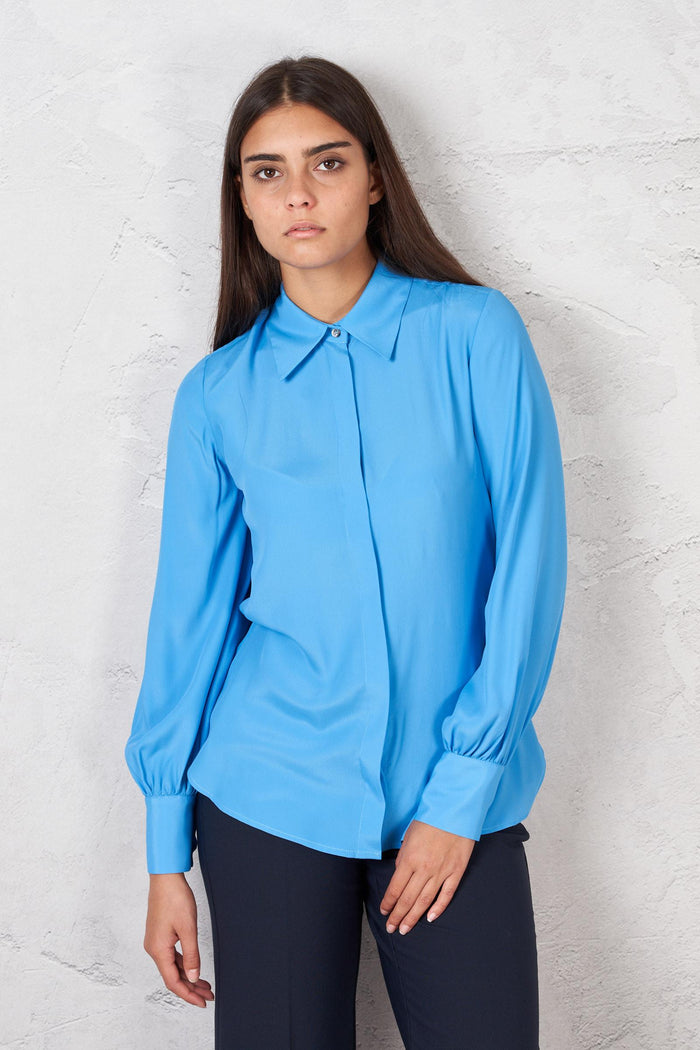 Camicia  donna ec4705azzurro - 3