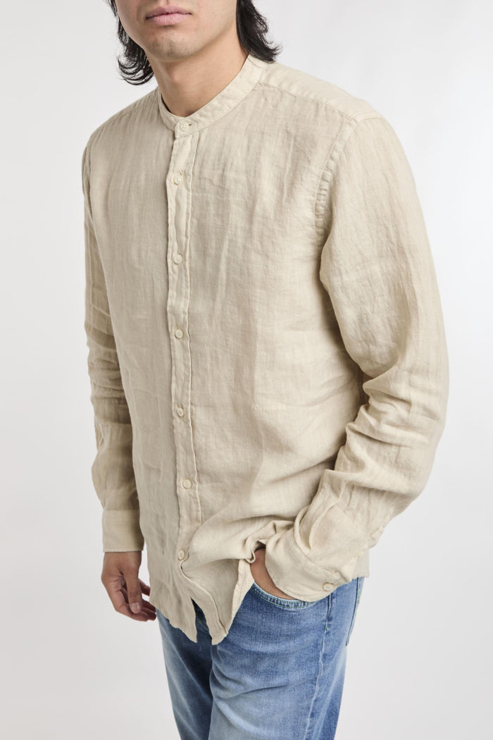 Camicia  uomo rvu051p4220569mastic - 6