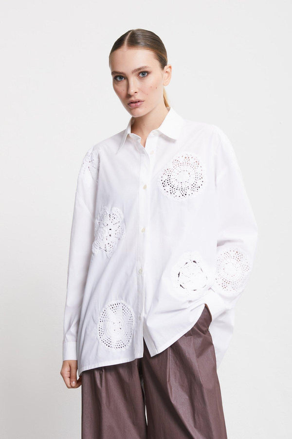 Blusa  woman dc5065bianco
