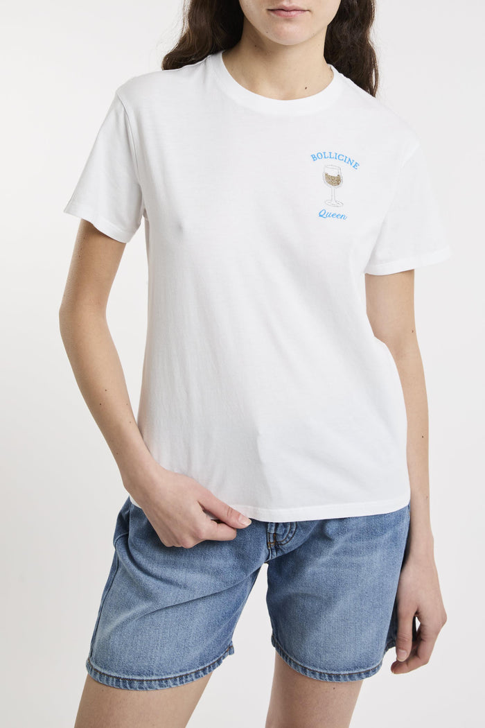T-shirt bianca donna 03390h01n - 1
