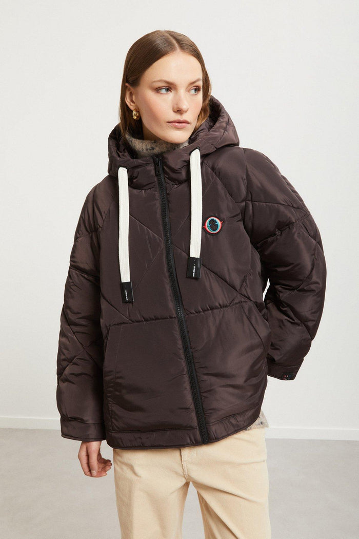 Piumino  donna og6135brown - 1