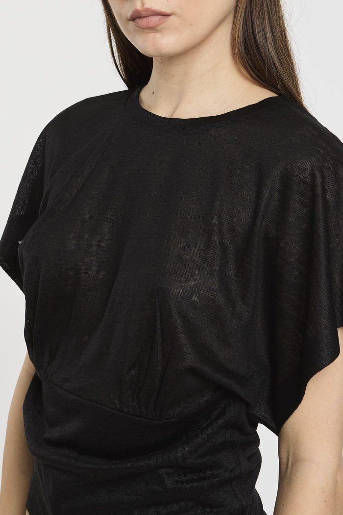 T-shirt nero donna dt0212jf0031999 - 3