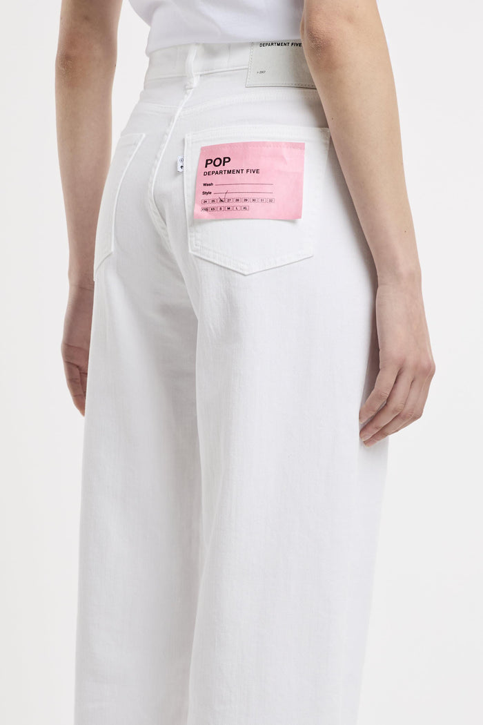 Jeans bianco donna dp5521ds0004001 - 6