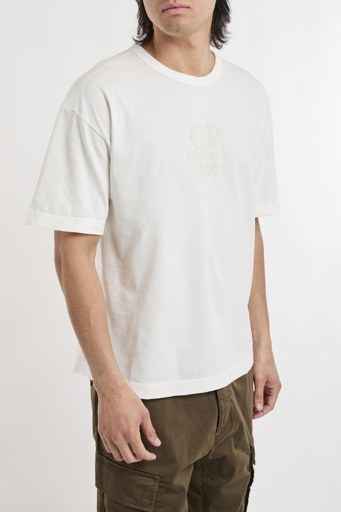 T-shirt boxy con logo-2