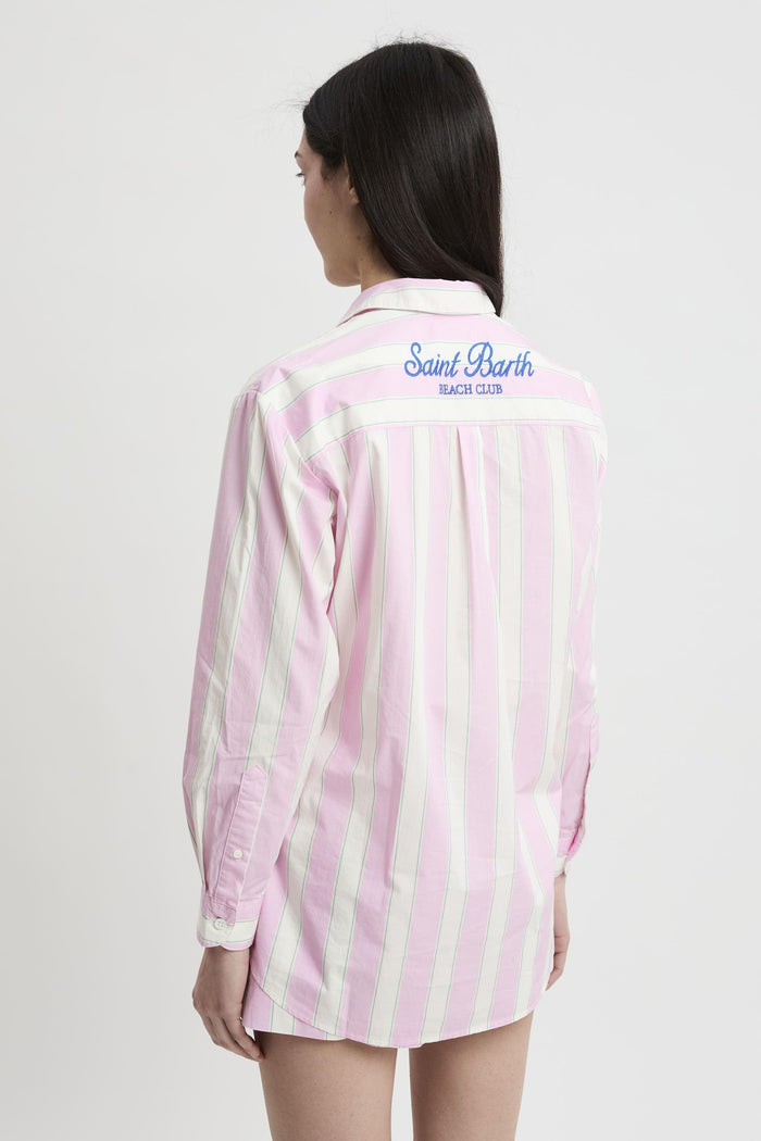 Camicia panna/rosa donna brig00100897l2153 - 5