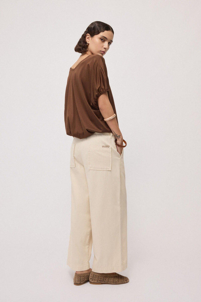 T-shirt  donna dm8172cioccolata - 4