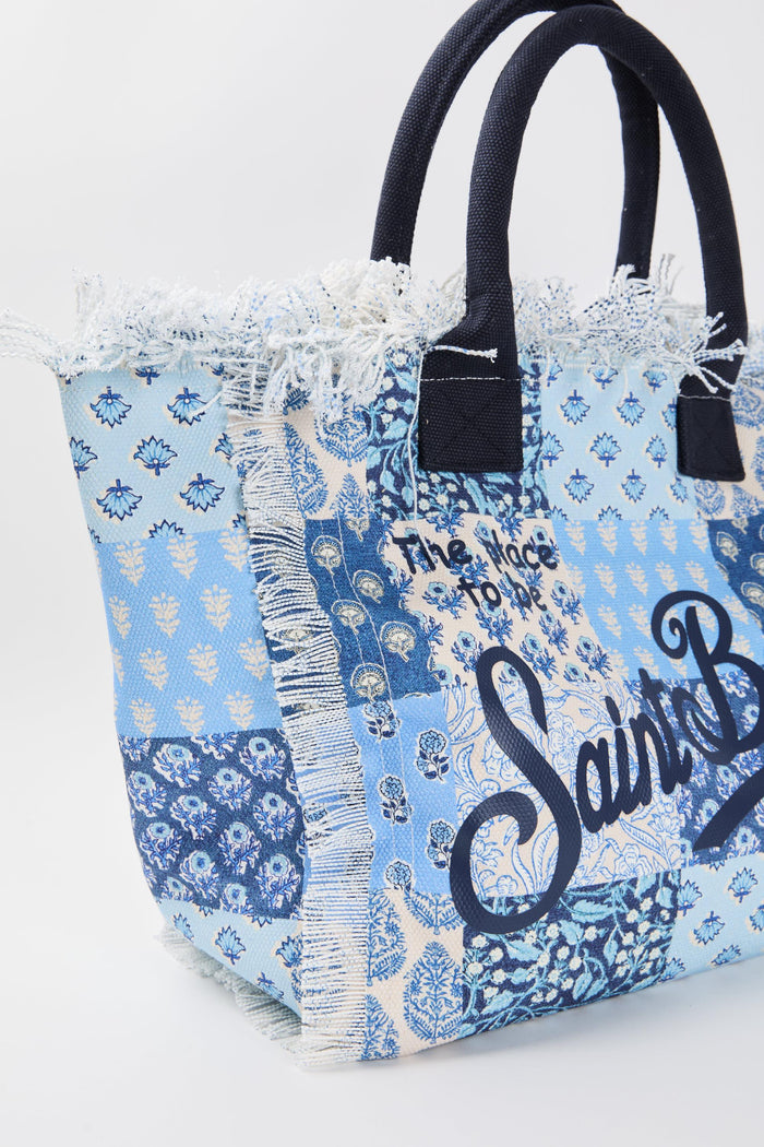 Borsa blu donna 01021hg3161 - 4