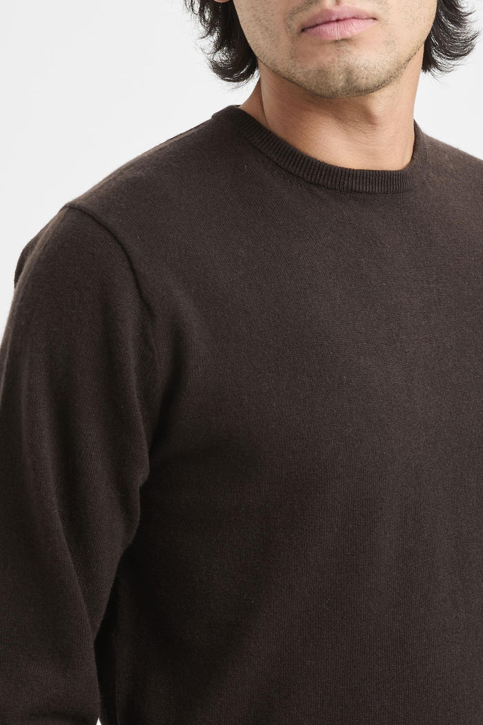 Maglia dark brown uomo rege00818h - 4