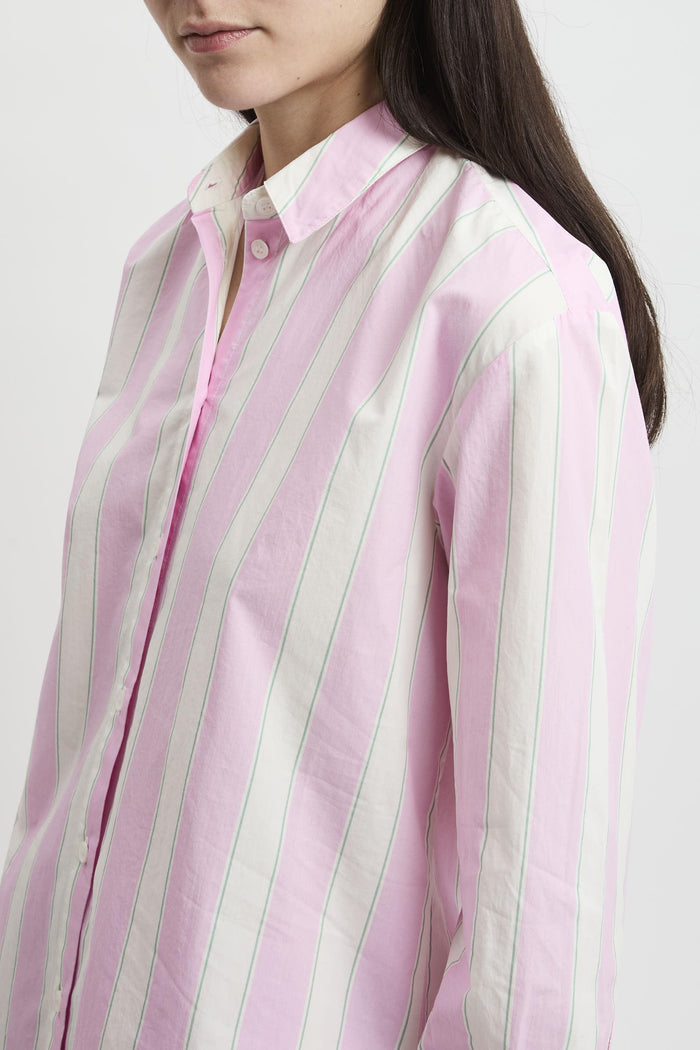 Camicia panna/rosa donna brig00100897l2153 - 3