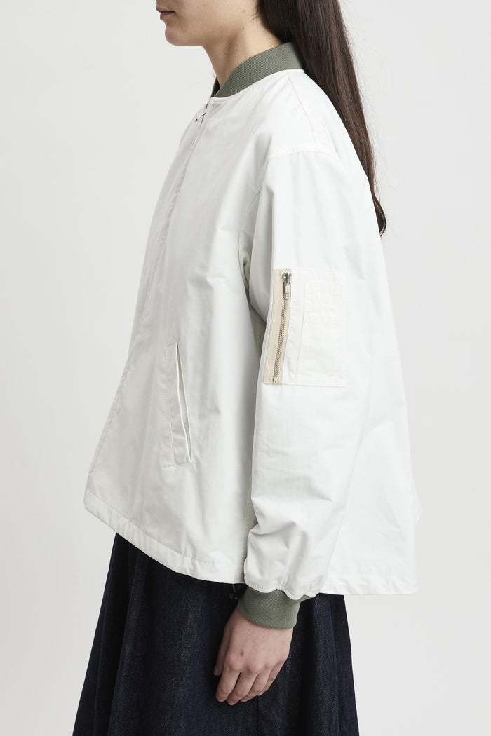 Bomber bianco donna dc5312tf0003001 - 3
