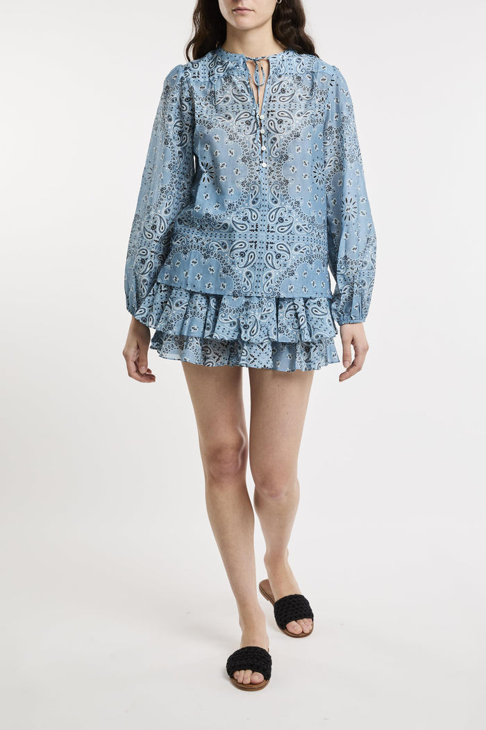 Gonna blu donna 03091h36 - 8