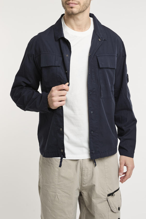 Overshirt in cotone