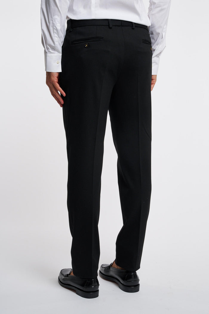 Pantalone nero uomo p1858m23376099 - 6