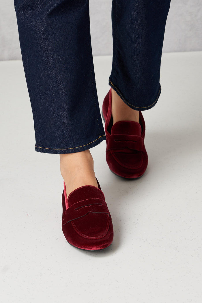 Mocassini  donna 715039bordeaux - 7