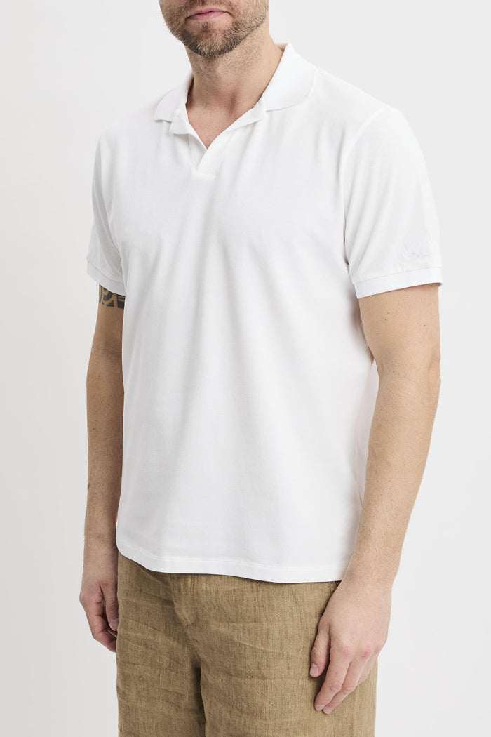 Polo Charles in piquet di cotone-2