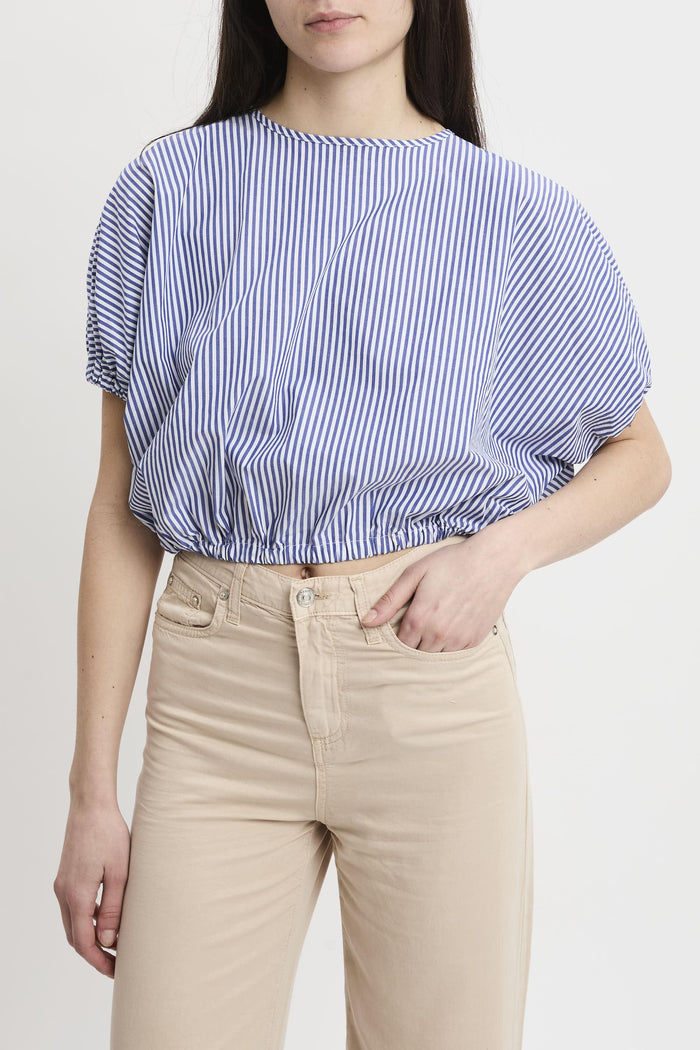Camicia Puff a righe-2