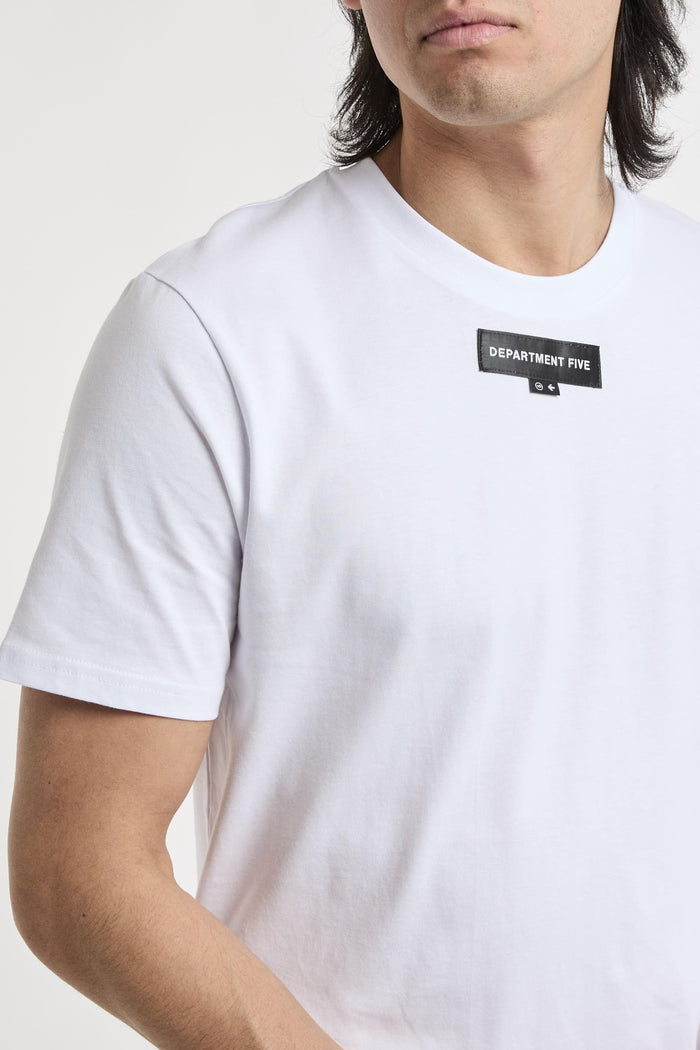 T-shirt bianco uomo ut5102jf0034a13001 - 5