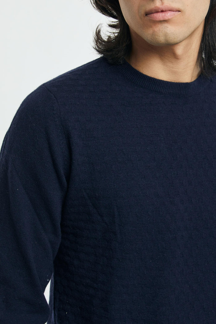 Maglia blue navy uomo rru502cc59048 - 5