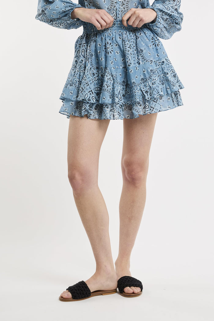 Gonna blu donna 03091h36 - 2