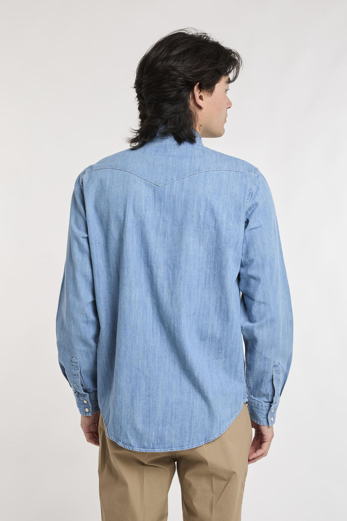 Camicia  uomo rru400cg340102denim - 7
