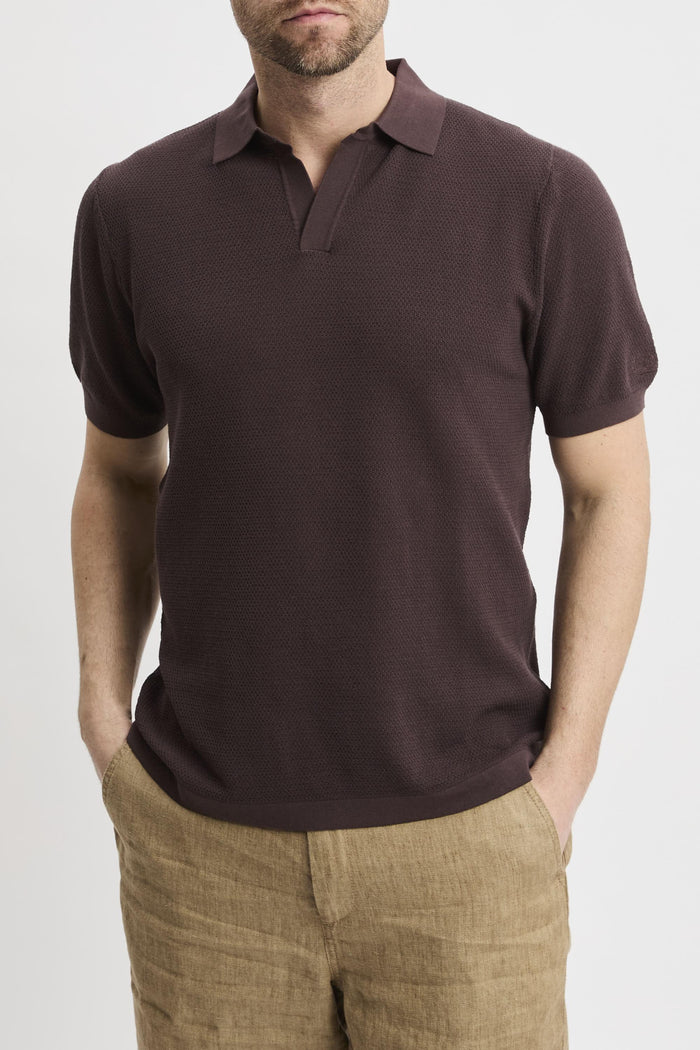 Polo Sloan Mesh a maniche corte
